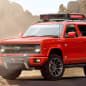 2020 ford bronco red
