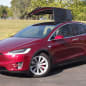2016 Tesla Model X front 3/4 view
