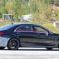 2018 Mercedes-AMG S63 Sedan Spy Shots Side Exterior