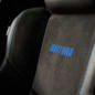 Daytona cues are seamlessly integrated into the interior with un