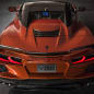 2020 Chevrolet Corvette Stingray Convertible in orange