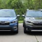 Subaru Outback and Forester