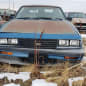 10 - 1987 Chevrolet Cavalier Z24 Hatchback Coupe in Colorado junkyard - photo by Murilee Martin