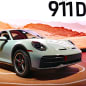 2023 Porsche 911 Dakar with sign
