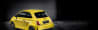 modena yellow abarth 695 biposto record rear
