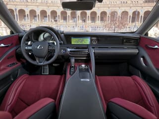2019 Acura Nsx Vs 2019 Lexus Lc 500h Interior Photos