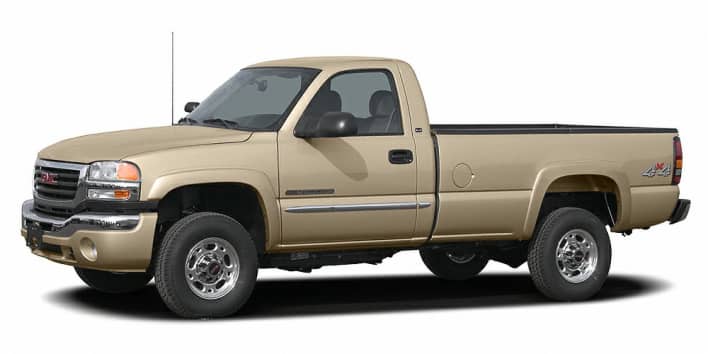 2005 Gmc Sierra 2500hd Work Truck 4x4 Regular Cab 8 Ft Box 133 In Wb Pricing And Options