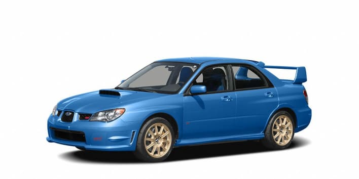 2007 Subaru Impreza Wrx Sti Base W Gold Wheels 4dr All Wheel Drive Sedan Safety Features