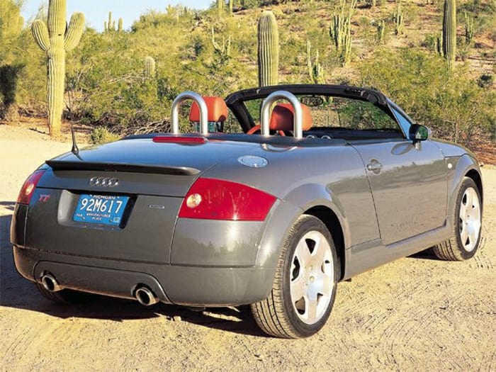 2002 Audi TT 1.8L 2dr All-wheel Drive Quattro Roadster Specs and Prices