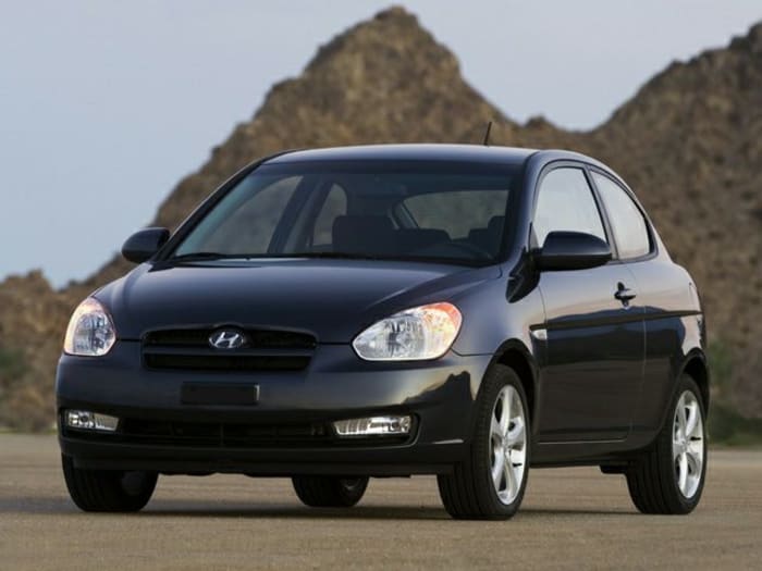 Hyundai accent 2008 клиренс