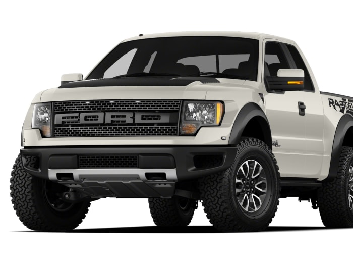 2013 Ford F 150 Svt Raptor 4x4 Supercab Styleside 55 Ft Box 133 In