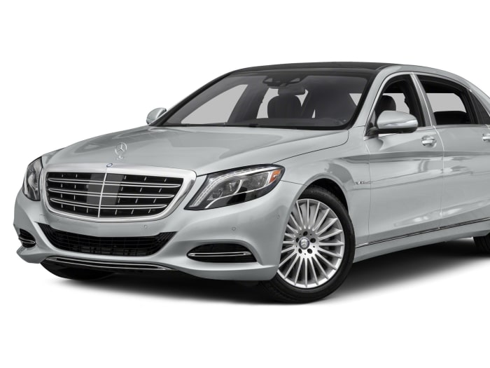 Мерседес s600 вид сверху