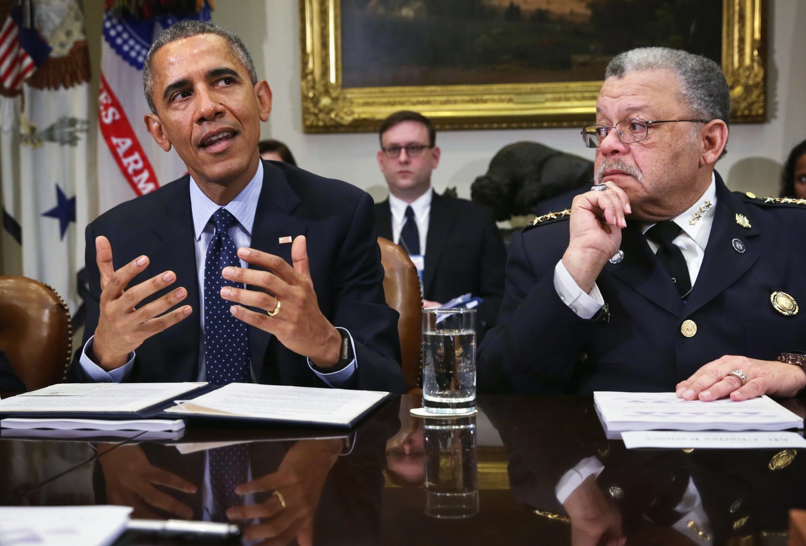 Obama Meets With Task Force On 21st Century Policing At White House