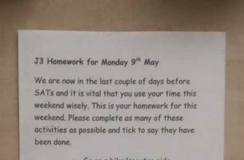 fake homework assignments