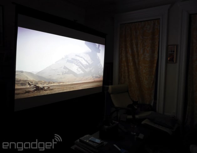 How I Fit A 100 Inch Projector Setup In My Nyc Apartment