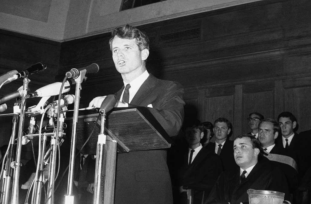 Robert F. Kennedy's inspiring speech following the assassination of