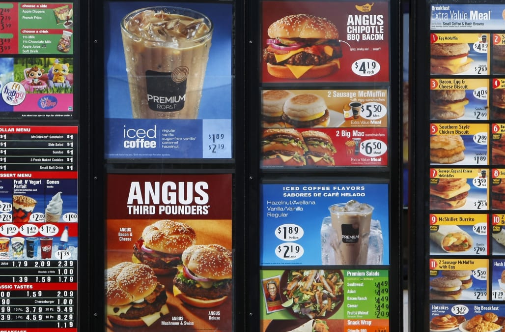 These are the healthiest items at McDonald's AOL Food