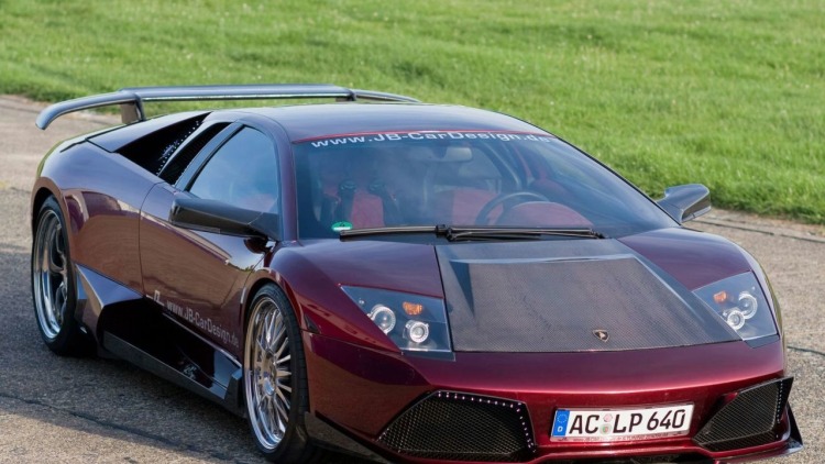 Lamborghini Murciélago tweaked into JB Car Design's LP 640 'Bat' - Autoblog