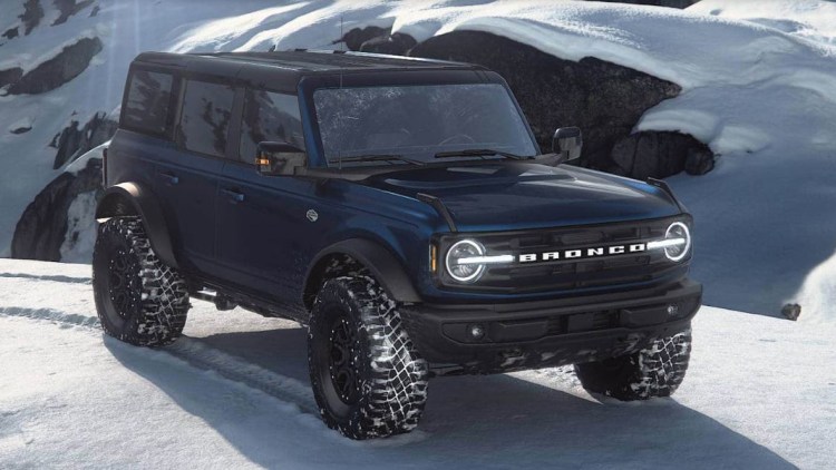 2021 Ford Bronco Four Door Colors Rendered Autoblog