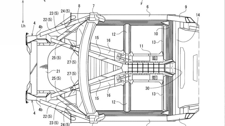 Mazda sports coupe patent illustrations Photo Gallery