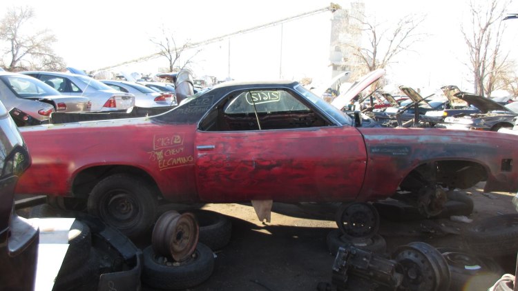 Junked 1973 Chevrolet El Camino Classic