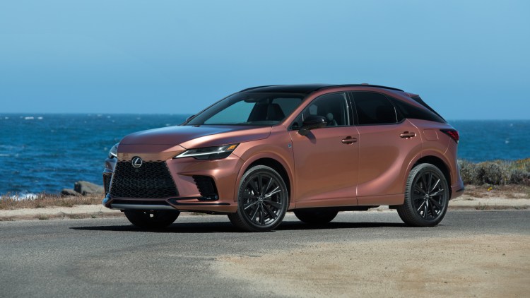 2023 Lexus Rx 500h F Performance In Copper Crest Photo Gallery