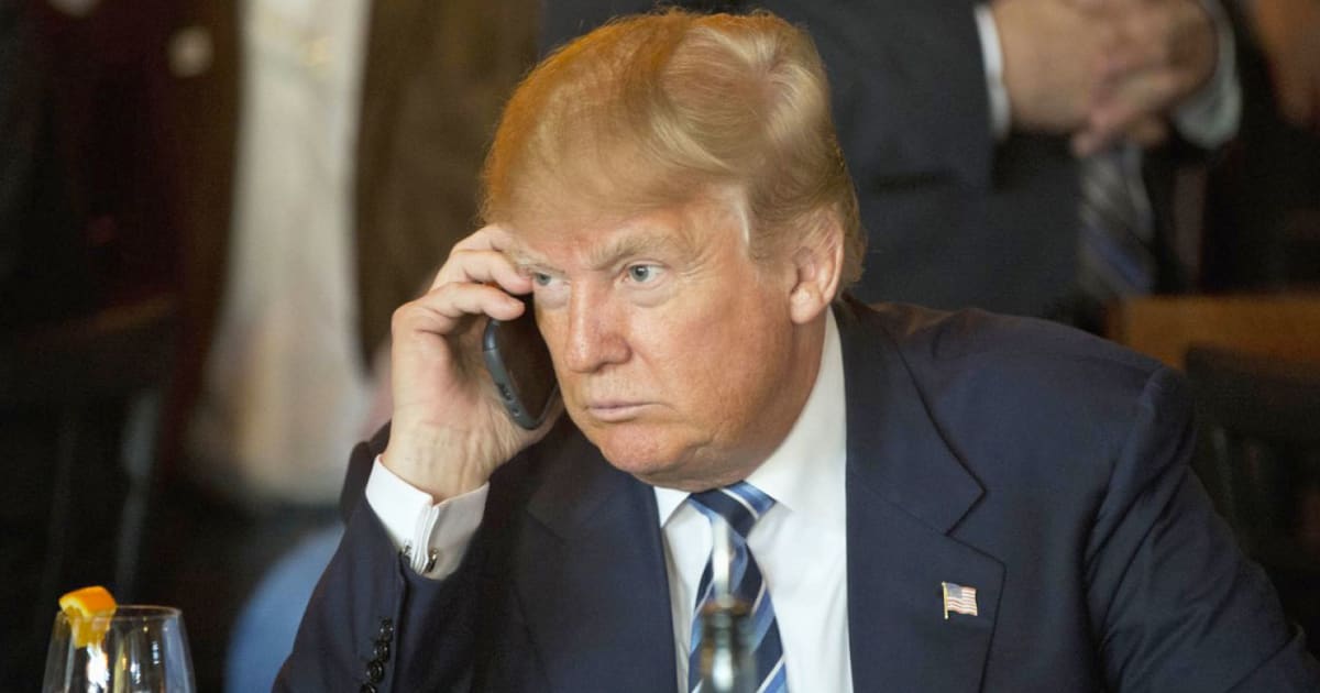 Congressman requests investigation on Trump's old Android phone