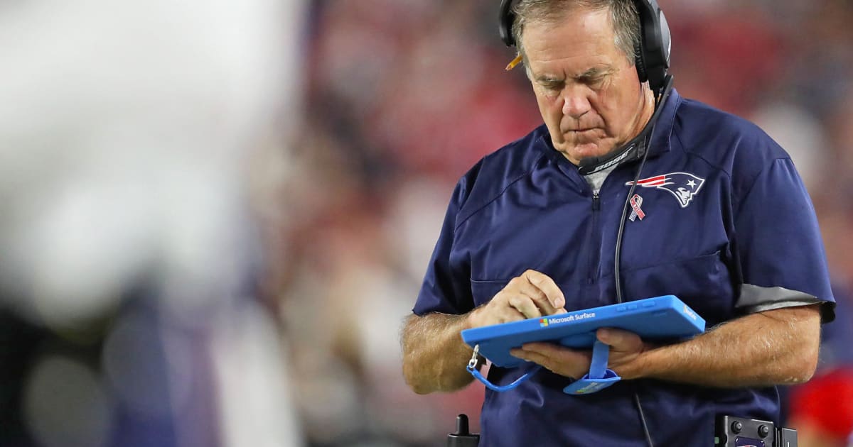 Bill Belichick is through with the NFL's Surface tablets