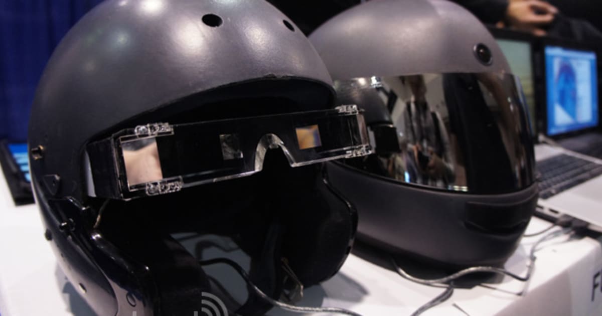 This augmented reality motorcycle helmet could save your life