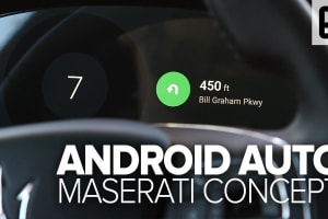 Maserati's Android Auto Concept