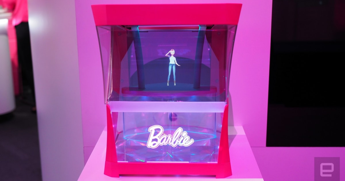 photo of Barbie Hello Hologram is a tiny virtual friend for girls image