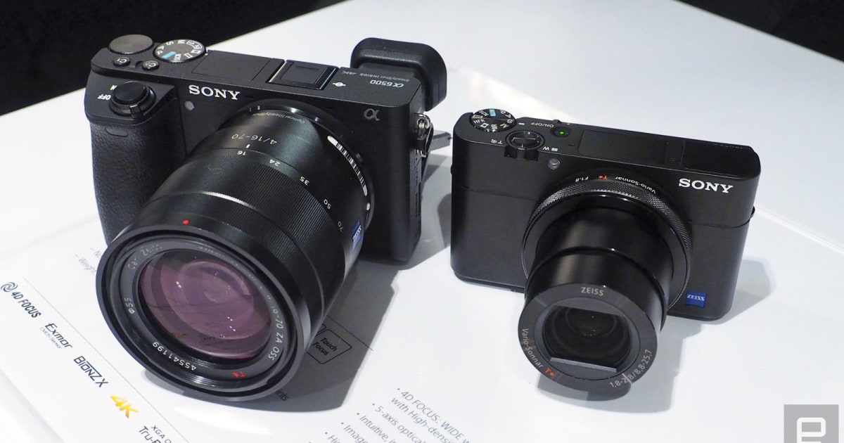 Sony's new A6500 and RX100 V cameras are all about speed