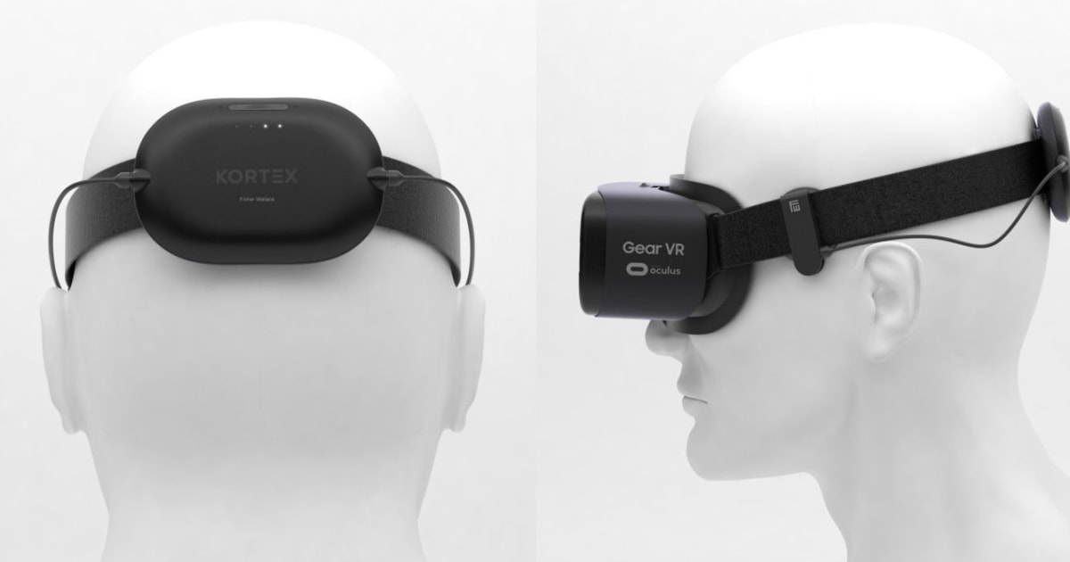 photo of VR headset attachment promises to manage stress and sleep image