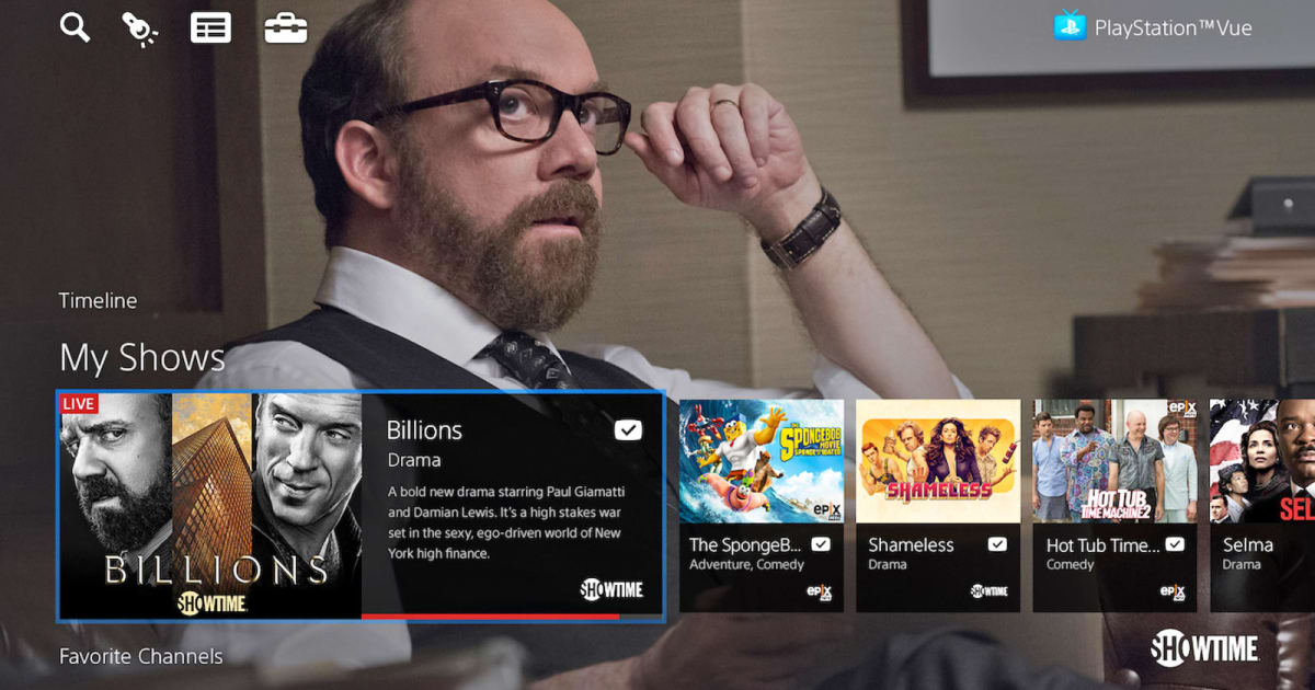 PlayStation Vue is on Android TV now, Mac and PC later