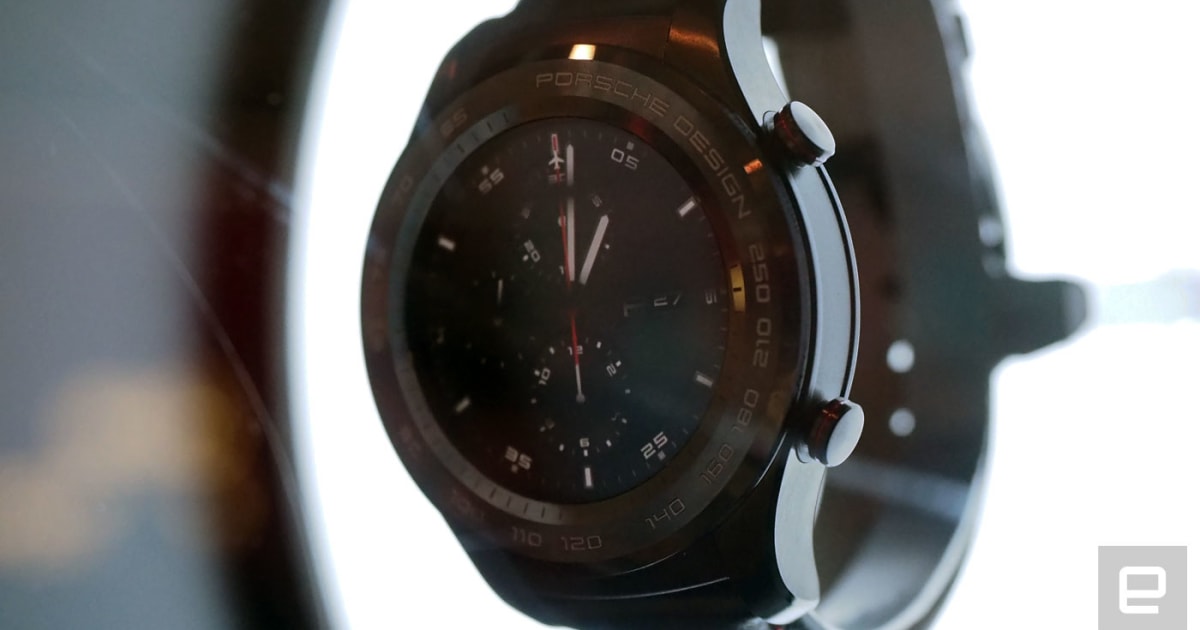Huawei's fancy Porsche Design smartwatch isn't all that different