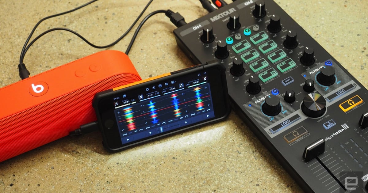 Algoriddim squeezes its djay Pro app into the iPhone