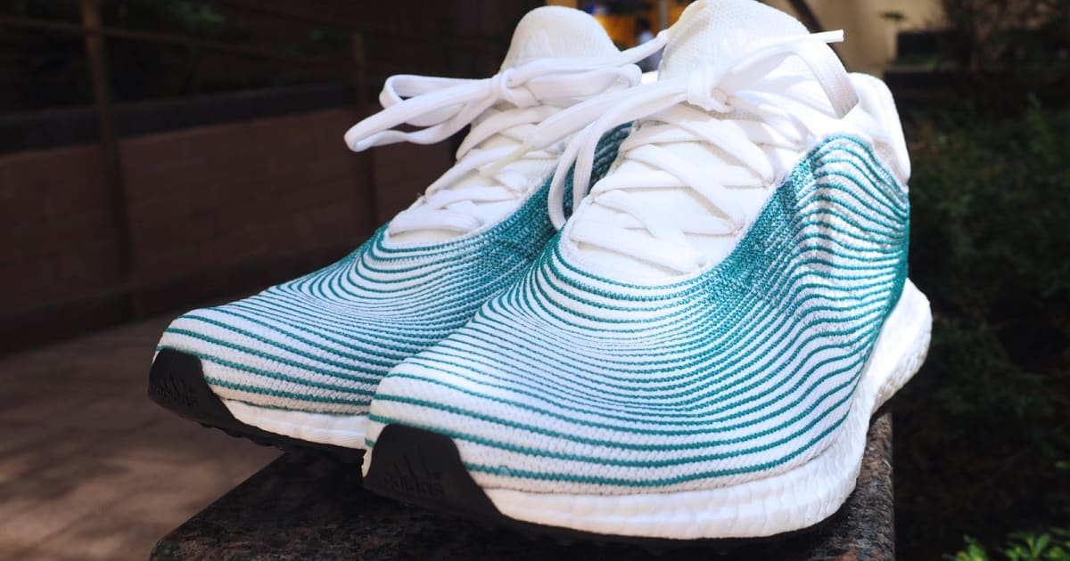 Adidas gets creative with shoes made from recycled ocean plastic