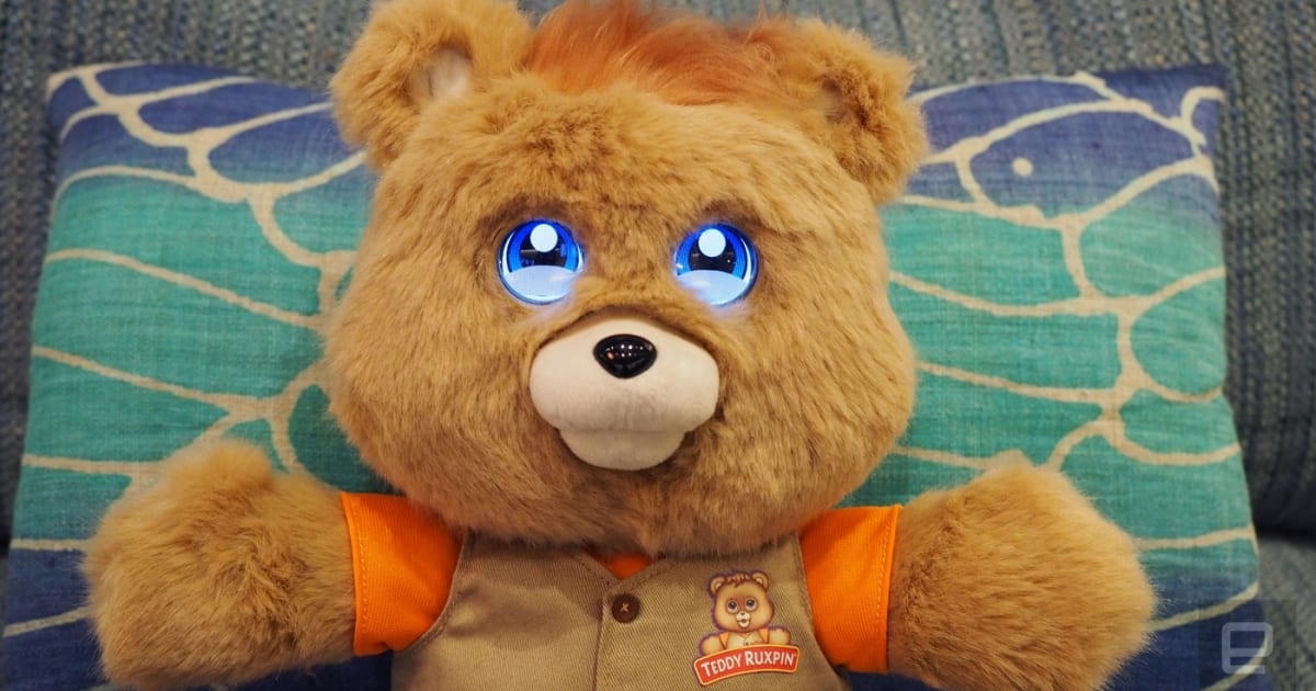 photo of Teddy Ruxpin's LCD makeover is occasionally charming image