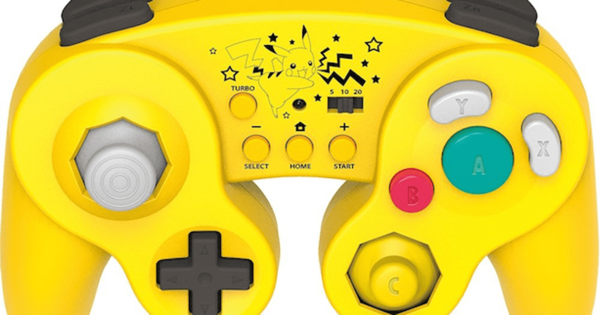 Pikachu gets its own Hori Battle Pad for Wii U controller 