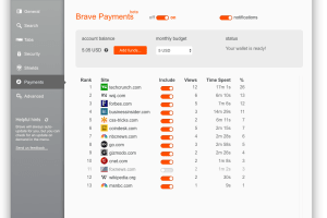 Brave browser lets you tip your favorite sites in bitcoin
