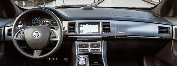 2013 Jaguar XFR-S interior