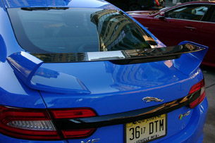 2013 Jaguar XFR-S rear wing