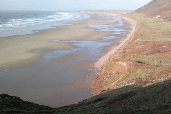 Huge landslide hits Britain's most beautiful beach - AOL UK Travel