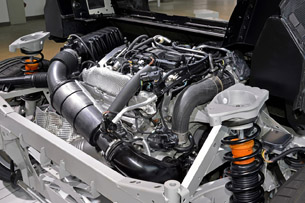 2014 BMW i8 Prototype engine