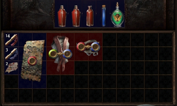 path of exile sort inventory