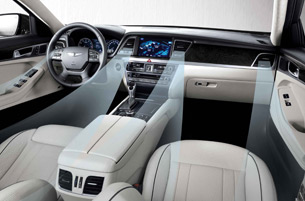 2015 Hyundai Genesis interior