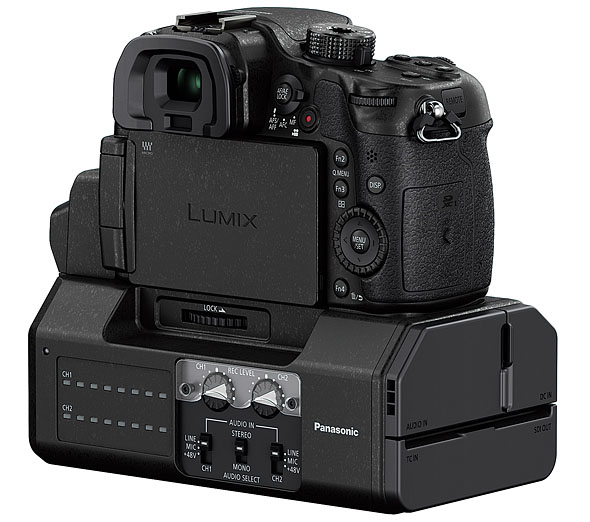 パナソニックから LUMIX GH4 用拡張インターフェース、業務用 4K ビデオカメラ同様の入出力を装備 - Engadget 日本版
