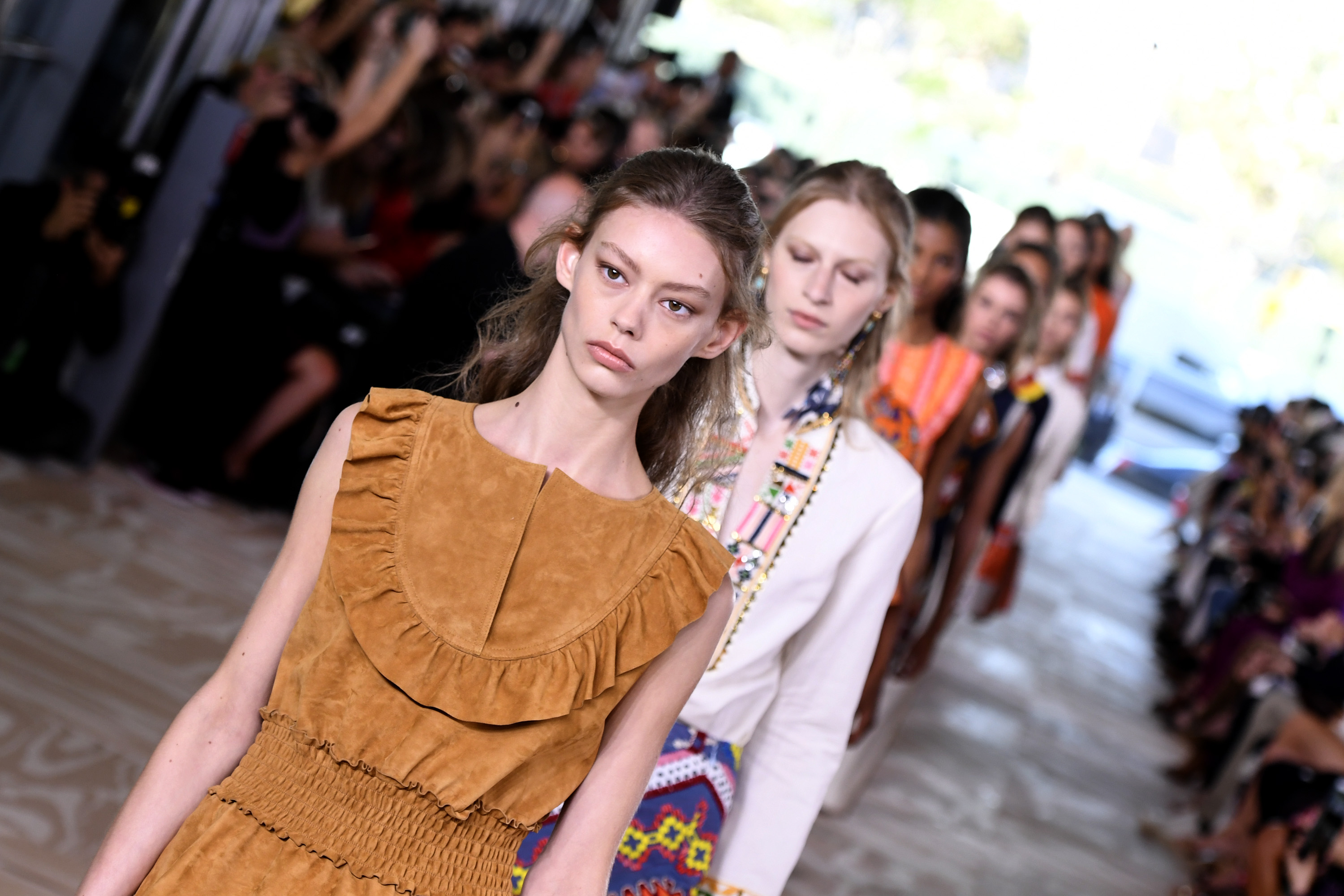 Tory Burch creates a glorious fusion of boho-prep at NYFW - AOL Lifestyle