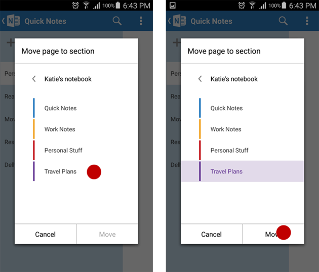 onenote app android