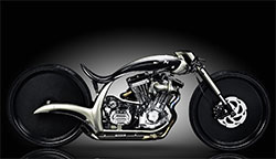 The Akrapovic Morsus motorcycle concept.